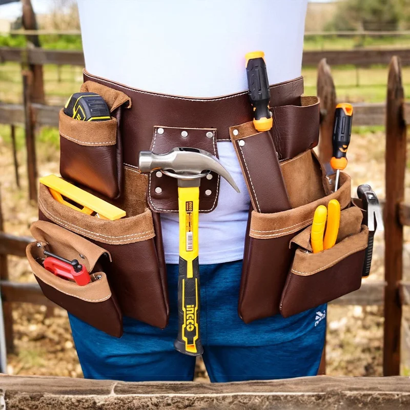 Quick-Release 5 Pockets Carpenter Tool Belt