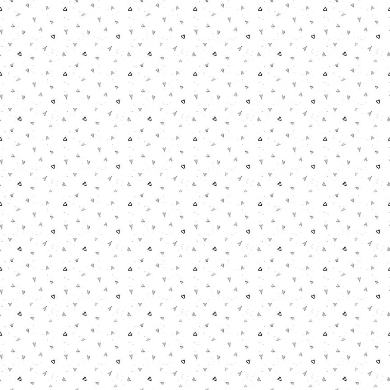 QUIET RIOT: Boop-White (1/4 Yard)