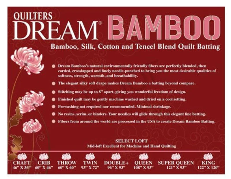 Quilters Dream Bamboo: Twin 93" x 72"