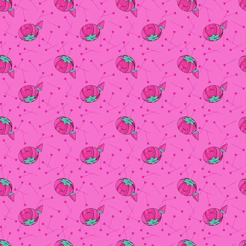 QUILTY HELPURRS: Kingpin-Peony (1/4 Yard)