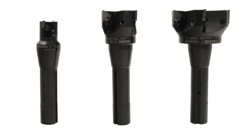 R8 Shank Carbide Indexable End Mill