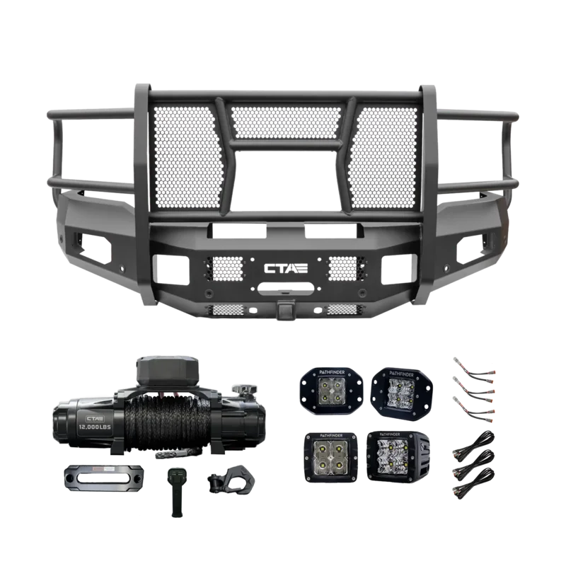 Ram 2500/3500 (2019+) Full Guard Front Bumper - Bundle