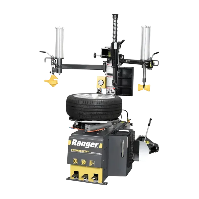 Ranger R980DP Tire Changer 3HP Motor (220V), Dual Assist Arms, 30" Clamping