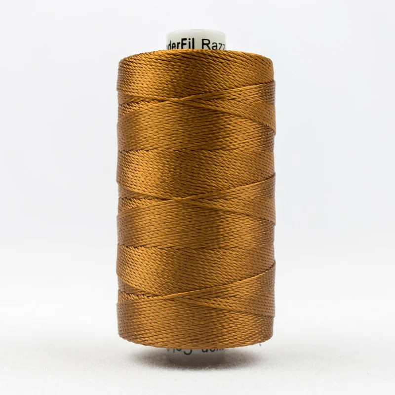 RAZZLE: 8wt Rayon 200yds-Acorn Brown 330