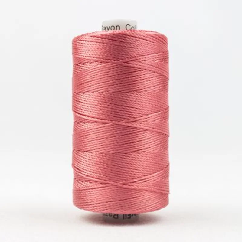 RAZZLE: 8wt Rayon 200yds-Coral Rose 2514