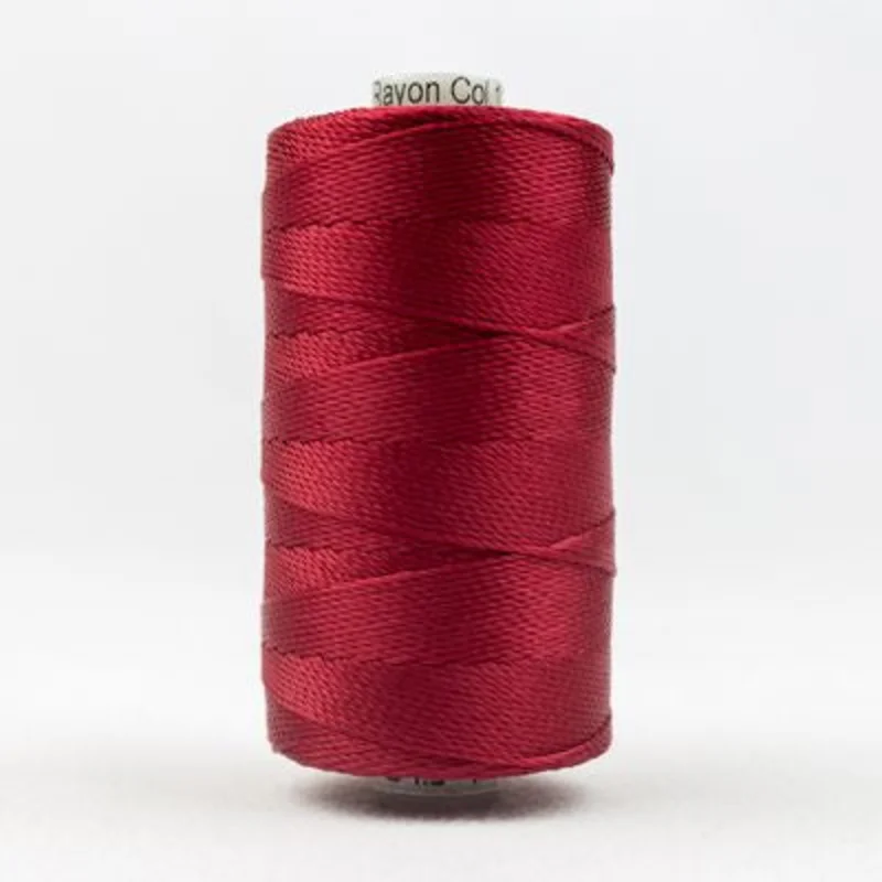 RAZZLE: 8wt Rayon 200yds-Dark Red 1148