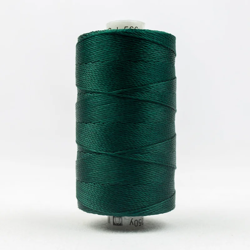 RAZZLE: 8wt Rayon 200yds-Forest Green 566