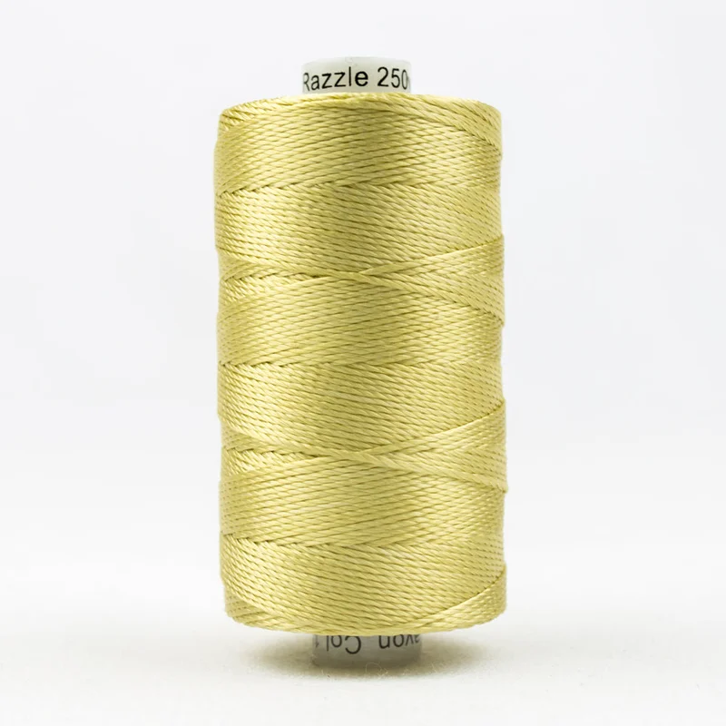 RAZZLE: 8wt Rayon 200yds-Gold 1000