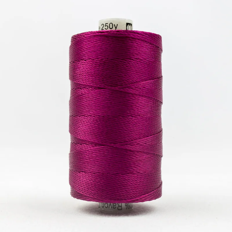 RAZZLE: 8wt Rayon 200yds-Raspberry 42