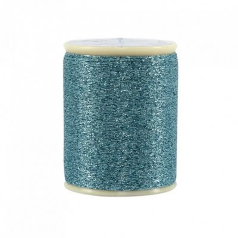 RAZZLE DAZZLE METALLIC: 8wt Polyester 110 yards yds-Blue Topaz 268