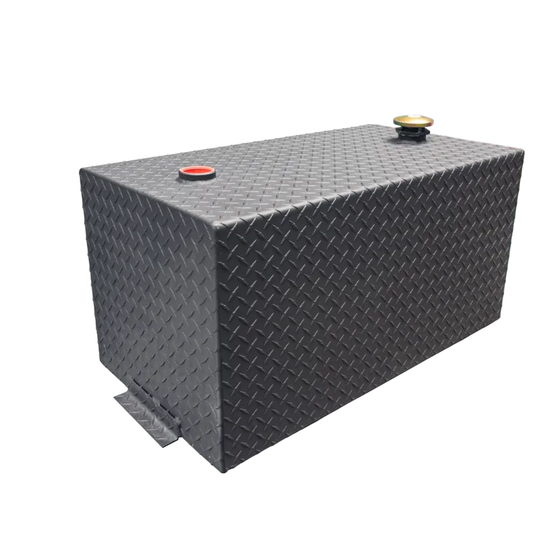 Rectangular Truck Bed Fuel Transfer Tank - 50 Gallon