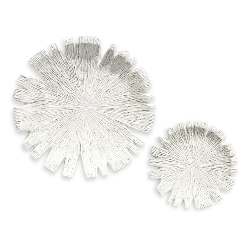 Reef Indoor/Outdoor Wall Decor, White, 2 Sizes