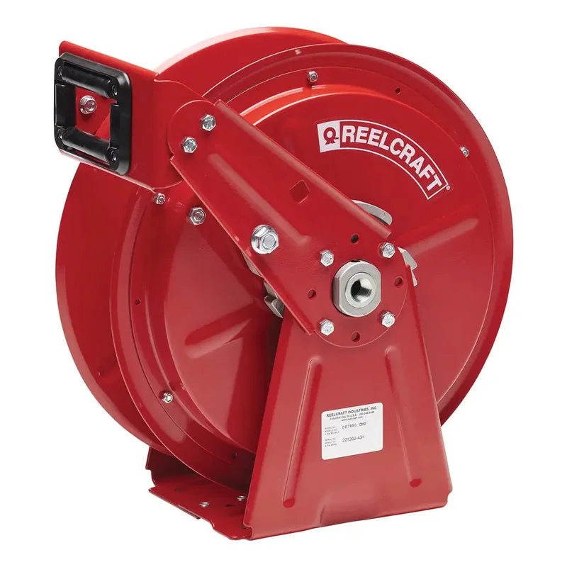 Reelcraft DP7600-OMP Medium Pressure Oil Reel, 3/8" X 50ft