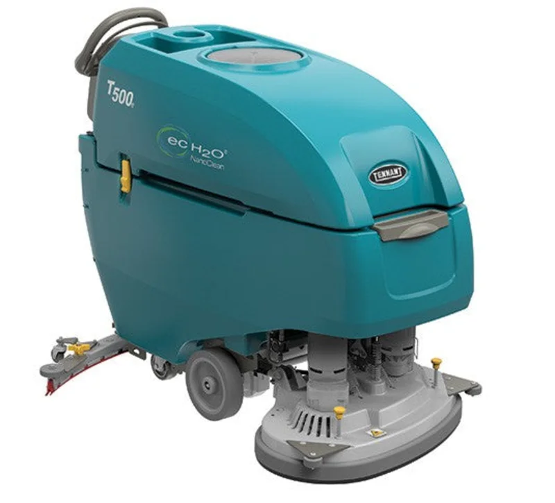 Refurbished, Tennant T500e, Walk Behind Floor Scrubber, 32", 22.5 Gallon, Battery, Self Propel, Disk, 9/1/1 Warranty
