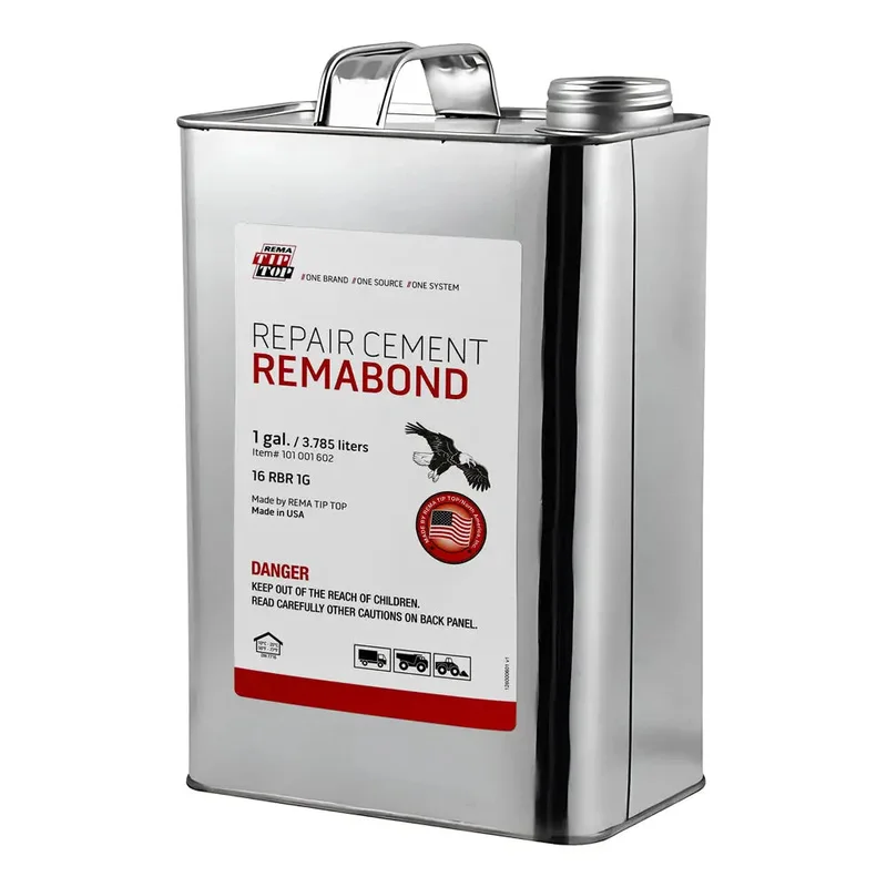 Rema 1 Gal REMABOND Repair Cement for Heat Curing Cushion Gums, Cords - 16RBR1G