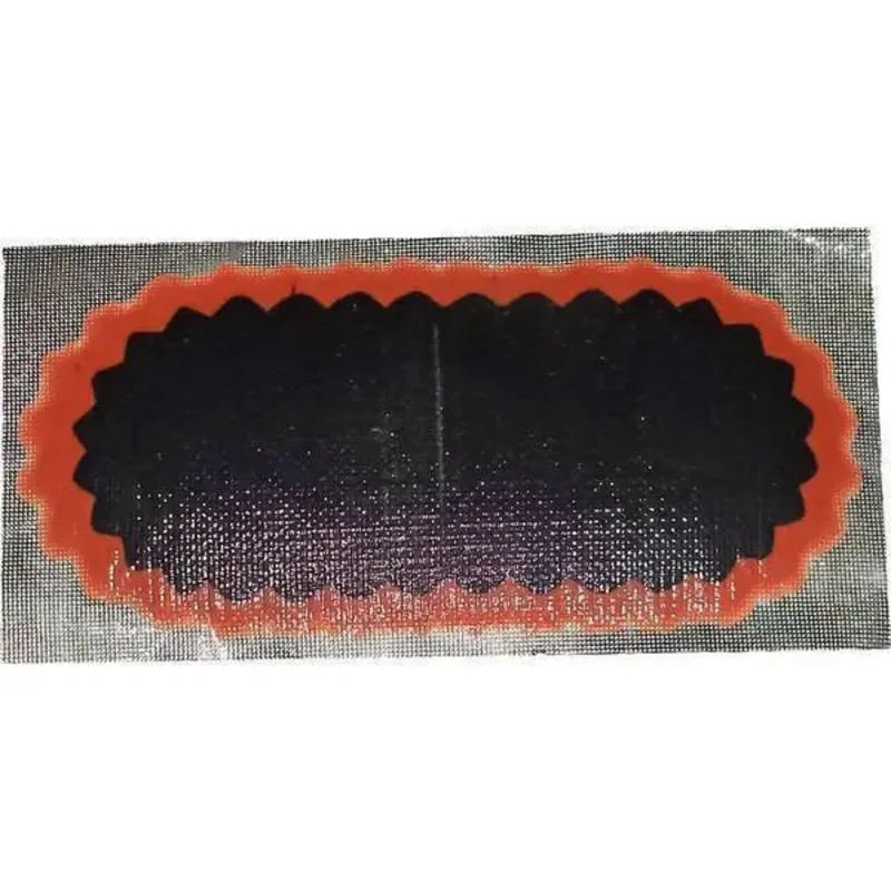 Rema #7 Oval Red Edge Patches (30/Box)