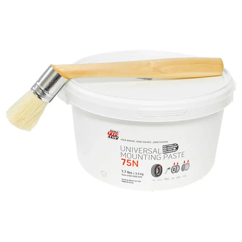 Rema 75N Low-Profile Mounting Paste 7.7 lbs w/ FREE Brush