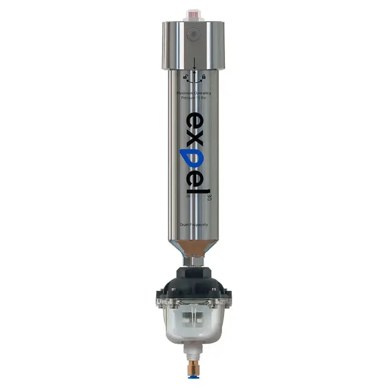 Rema Cleanable, Reusable Filter w/ Auto Drain Set - EXPEL-30