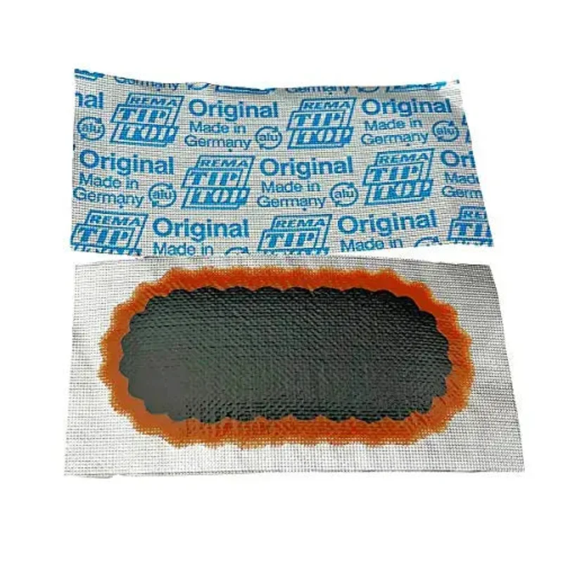 Rema F2 Oval Patches - Bicycle Flat Tire Tube Puncture Repair Kit (100/Box)