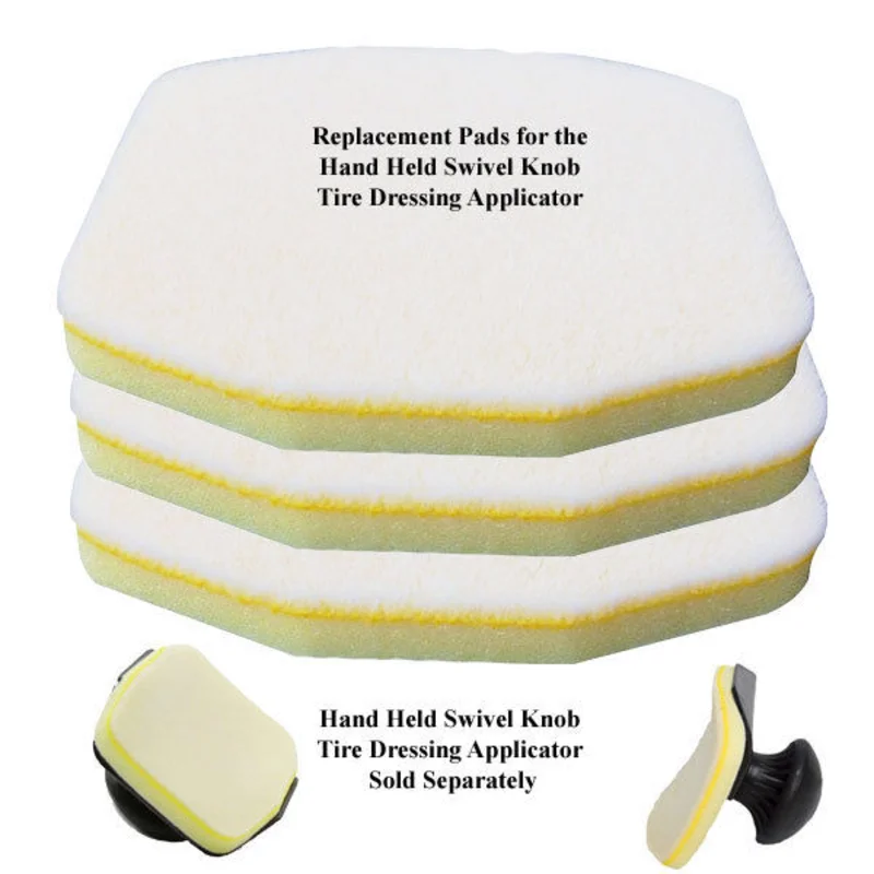 Replacement Pad For Swivel Knob Tire Dressing Applicator