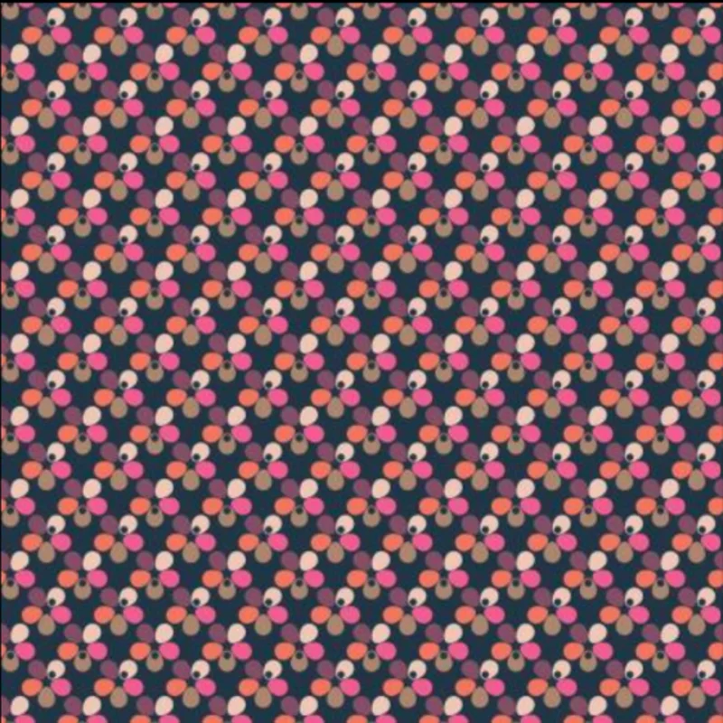 RETRO LIFE 2: Flowers (1/4 Yard)