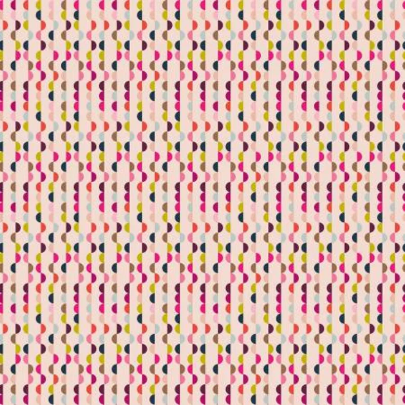 RETRO LIFE 2: Small Semi Circles (1/4 Yard)