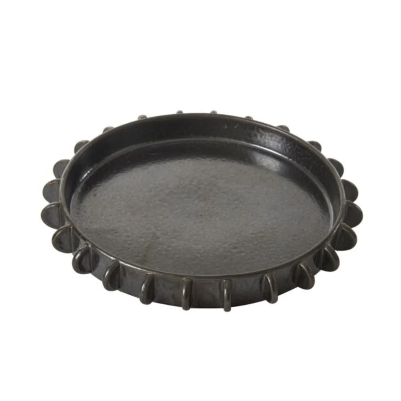 Reverie Tray, Black, 14.25"