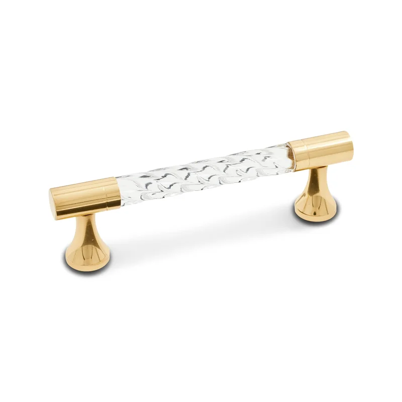 RK International - Acrylic Hammered - Acrylic Swirl 3" Cabinet Pull