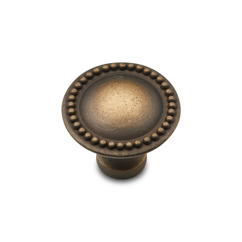 RK International - Beaded - Cabinet Knob with Beaded Edge