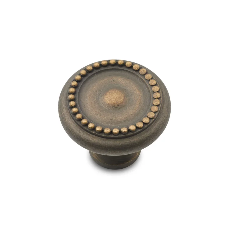 RK International - Beaded - Cabinet Knob with Tip