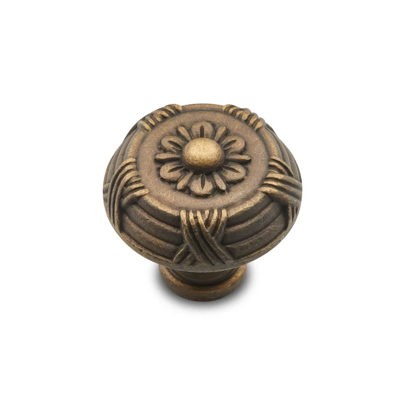 RK International - Lines & Crosses - Crosses and Petals Cabinet Knob