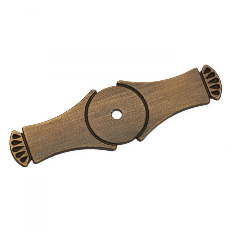 RK International - Miscellaneous Knobs - Curved Gill Ends Backplate
