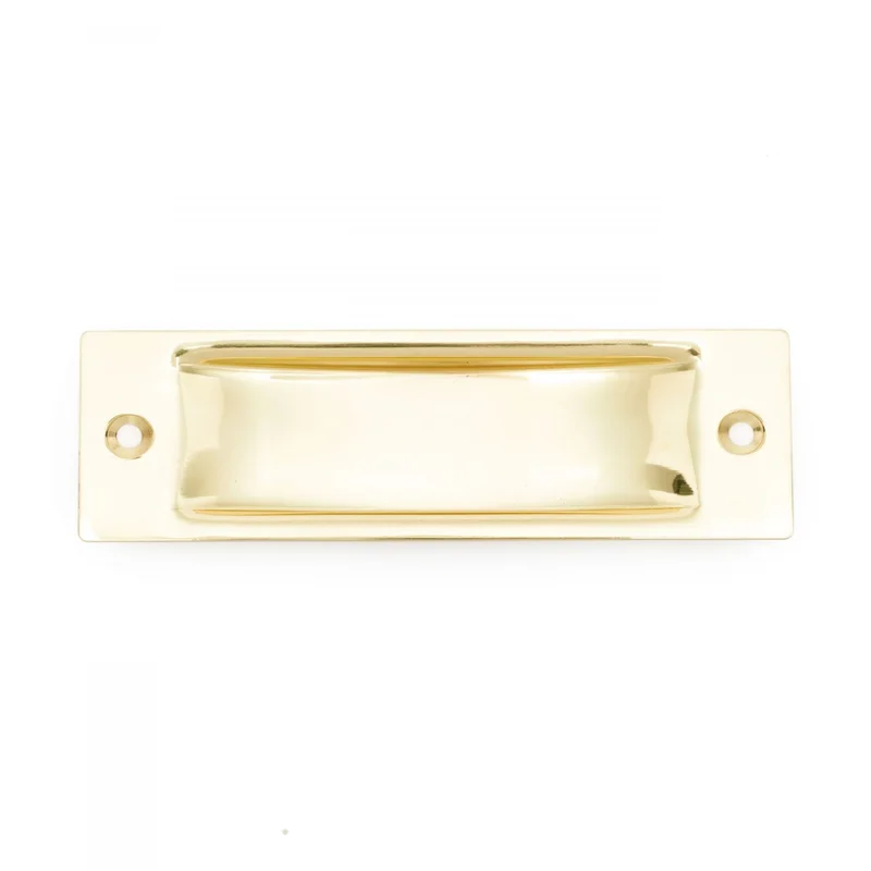 RK International - Miscellaneous Pulls - 4-1/2" Thin Rectangle Flush Pull
