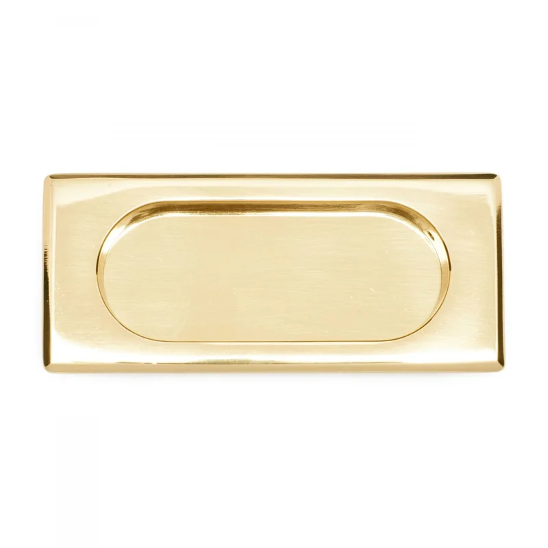 RK International - Miscellaneous Pulls - 4" Thick Rectangle Flush Pull