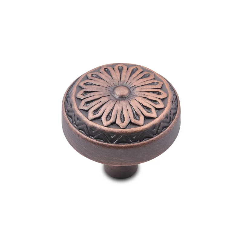 RK International - Novelty - Flowery Ornate Cabinet Knob