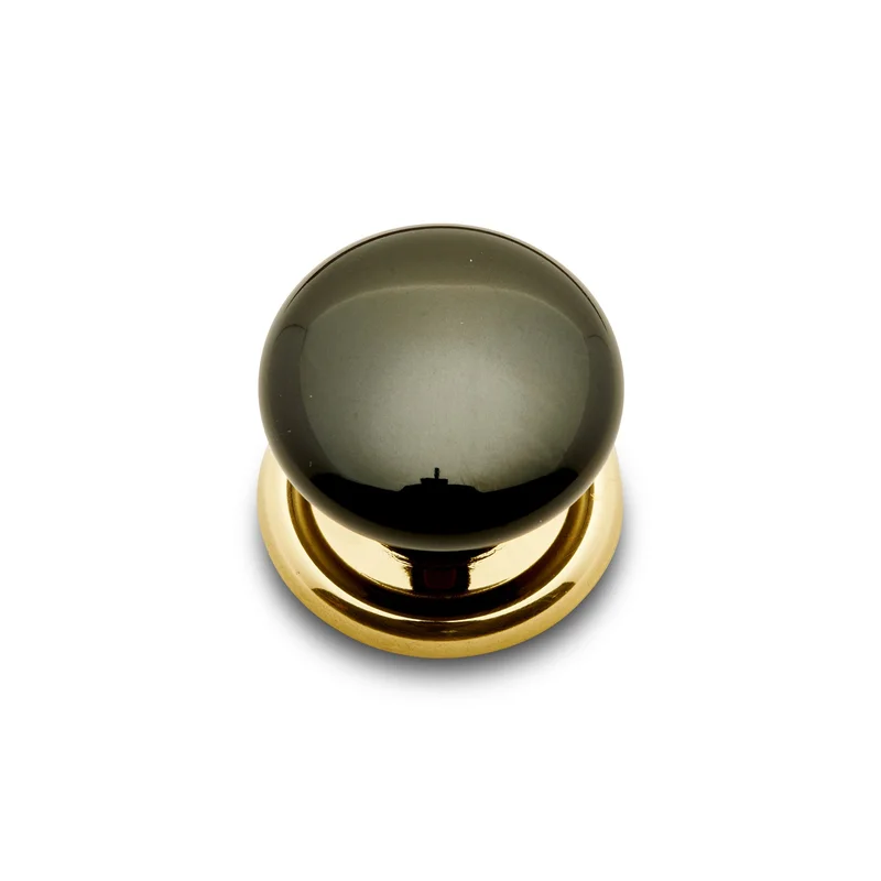 RK International - Porcelain - Flat Porcelain Cabinet Knob