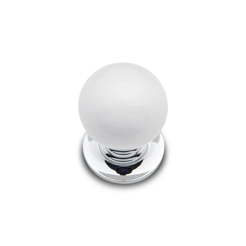RK International - Porcelain - Globe Porcelain Cabinet Knob