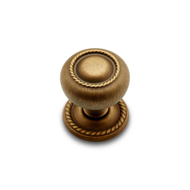 RK International - Rope - Cabinet Knob with Detachable Back Plate