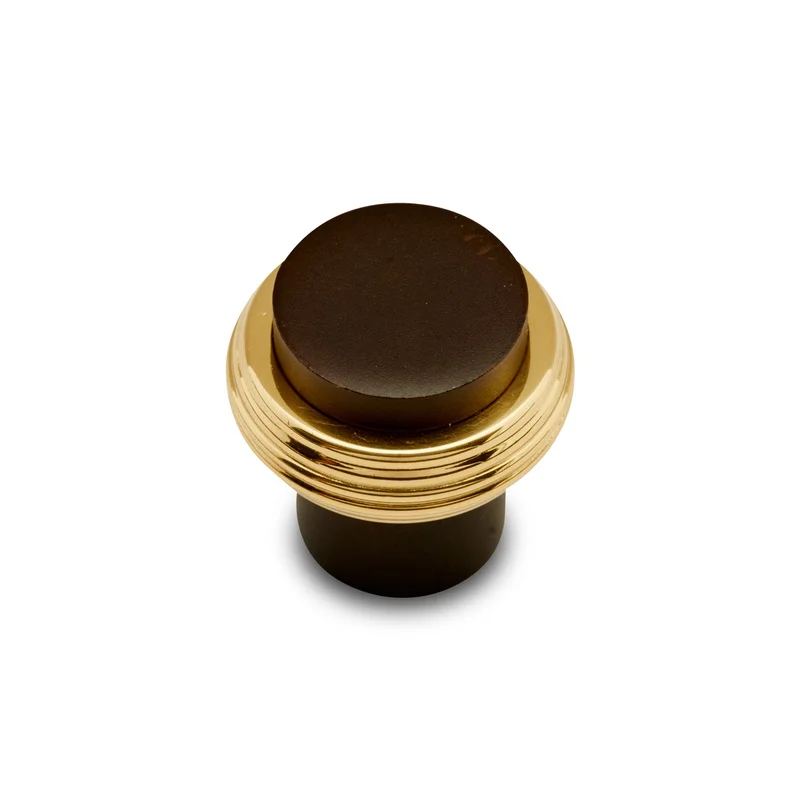 RK International - Two Tone - Solid Swirl Rod Cabinet Knob