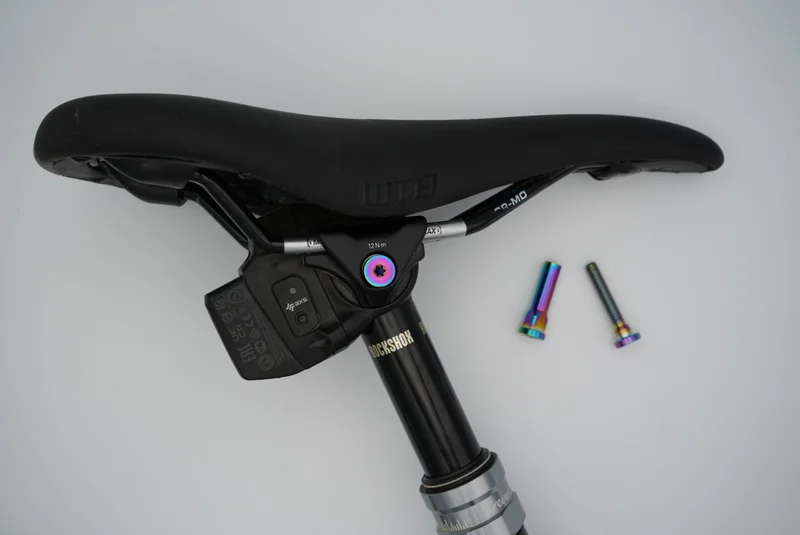 Rockshox Reverb AXS A1 A2 Dropper Post Seat Clamp Bolt - Titanium Rainbow