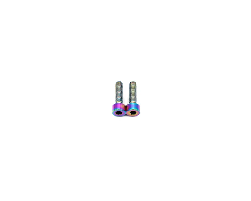 Rockshox Reverb AXS B1 B2 Dropper Post Bolt Kit - Titanium Rainbow