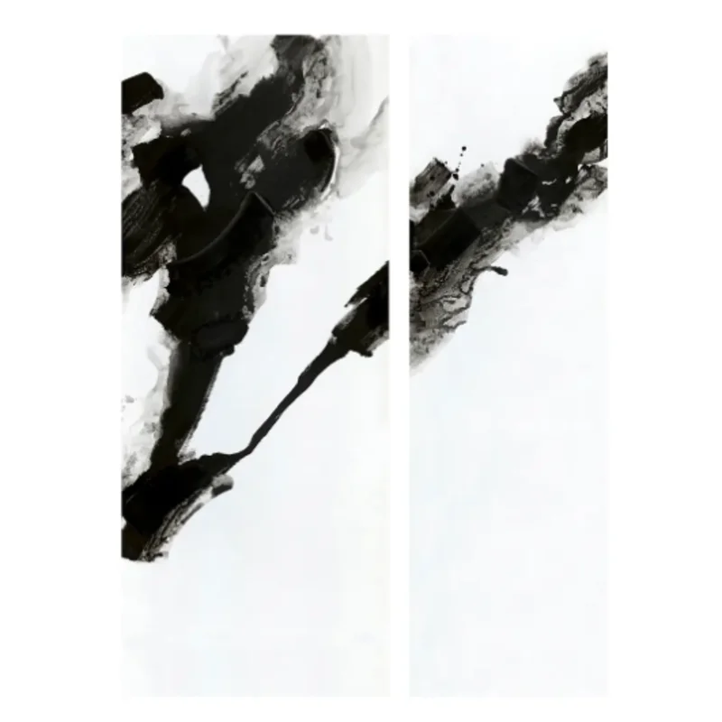 Rorschach Wall Dcor Set of 2, 33.5"W X 2"D X 82.5"H