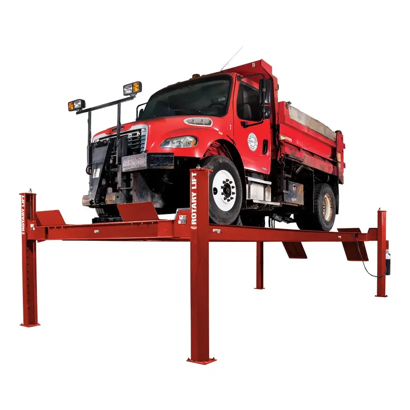 Rotary 30K Four Post Lift for Heavy Duty Truck - SM30 Red