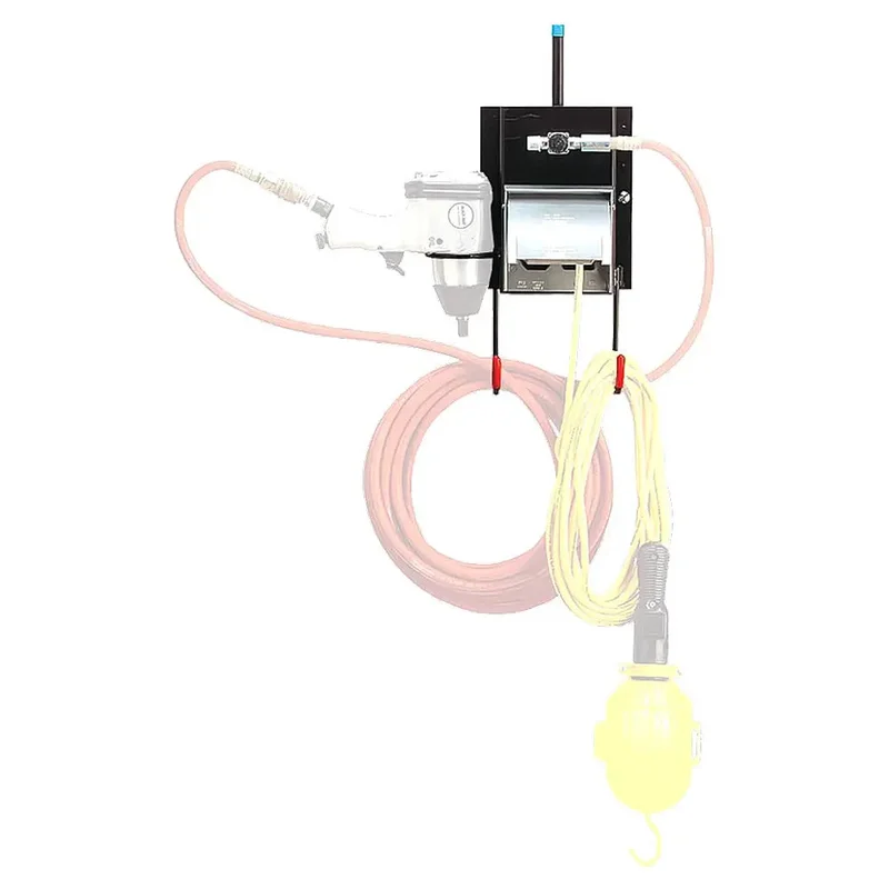 Rotary Air/Electric Utility Box for Four-Post Lift