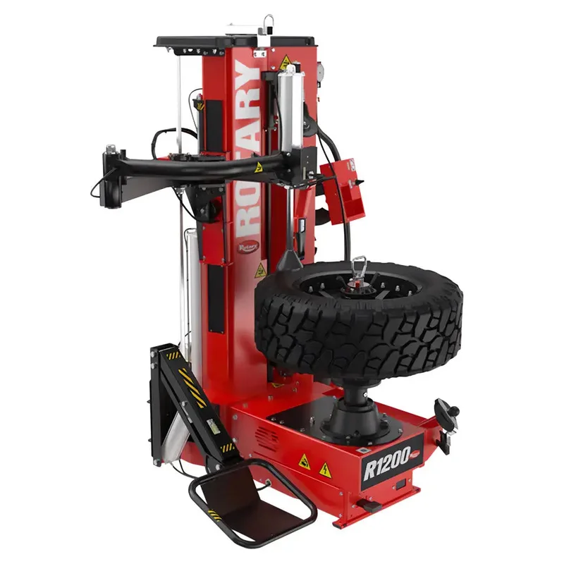 Rotary Auto Center-Post Leverless Tire Changer, Dual Roller - R1200