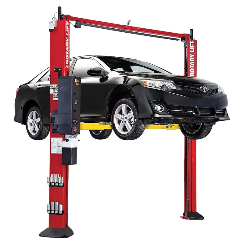 Rotary SPOA10 10K Two-Post Asymmetrical Lift Blue