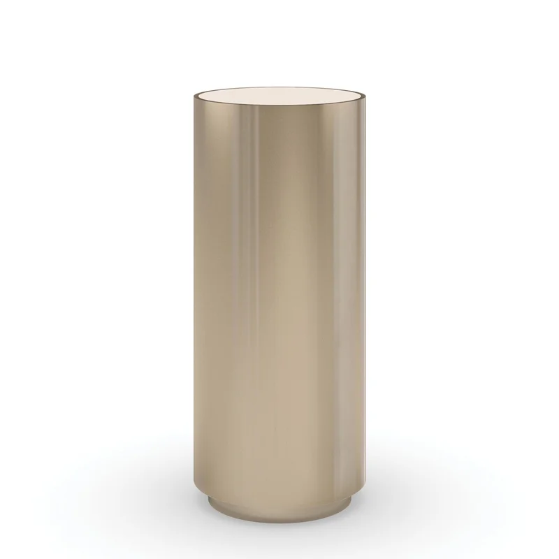Round About Short Side Table, 9" Dia x 21"H
