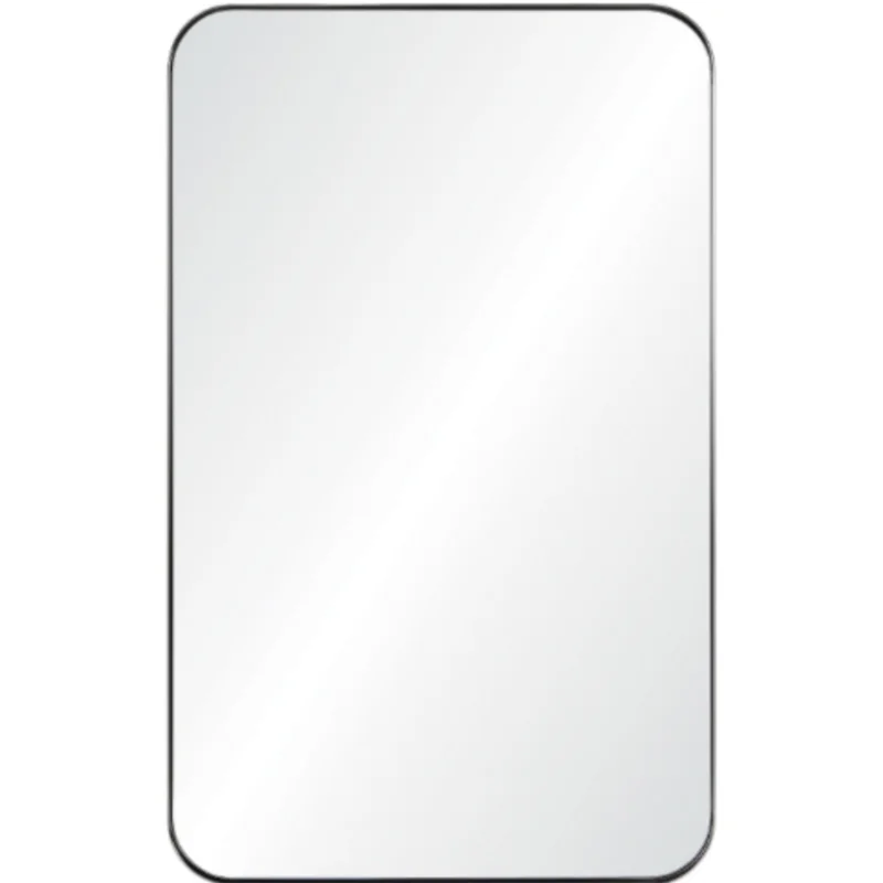 Rounded Rectangle Mirror 30" x 48" - 3 colors Polished Stainless Steel