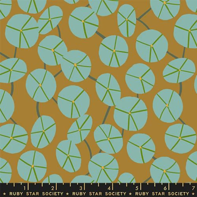 Ruby Star Society CALATHEA: Pilea-Calathea Suede (1/4 Yard)