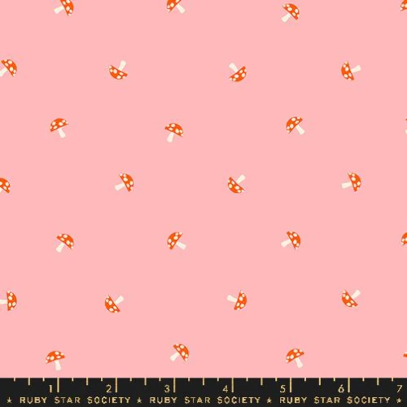 Ruby Star Society CAROUSEL: Tiny Mushrooms-Balmy (1/4 Yard)